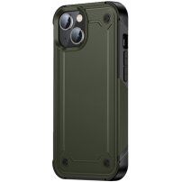 Husă de protectie super rezistentă pentru iPhone 14 Plus - măslinie