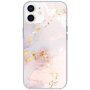 Husă din marmură lucioasă pentru iPhone 11 - oldpink