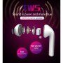 ZEALOT H20 Căști bluetooth wireless cu husă pentru reîncărcare - alb