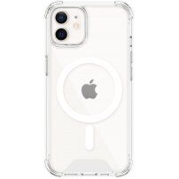 Husă transparentă cu ramă colorată ?i MagSafe pentru iPhone 11 - transparent