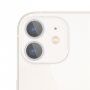 Sticlă securizată cu ramă strălucitoare pentru a proteja obiectivele camerei foto pentru iPhone 11 - argintiu