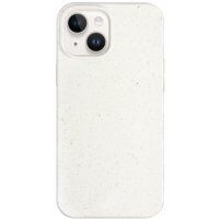 Carcasă mată ecologică degradabilă pentru iPhone 14 - bej