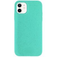 Carcasă mată ecologică degradabilă pentru iPhone 12 mini - turcoaz