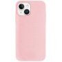 Carcasă mată ecologică degradabilă pentru iPhone 13 mini - roz