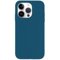 Carcasă mată ecologică degradabilă pentru iPhone 13 Pro - albastru