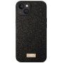 Sulada husă elegantă strălucitoare pentru iPhone 14 Plus - negru