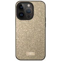 Sulada husă elegantă strălucitoare pentru iPhone 14 Pro - auriu
