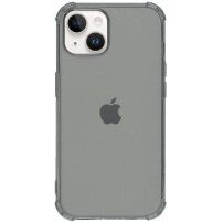 Carcasă transparentă cu marginile întărite pentru iPhone 14 Plus - gri