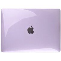 Husă transparentă lucioasă pentru MacBook Air 13" (A2681 / A3113) - violet