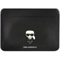 Karl Lagerfeld Saffiano Ikonik husă pentru iPad Pro 12,9" / MacBook până la 14" - negru