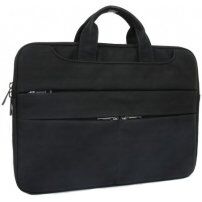 SOYAN servietă elegantă, pentru iPad Pro 12,9" / MacBook până la 14" - negru