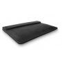 FIXED Oxford husă din piele cu matlasare pentru MacBook Air 13" (A1237 / A1304 / A1369 / A1466) - negru