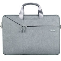 Wiwu servietă stilată pentru iPad pana la 13" / MacBook pana la 14" - gr deschis