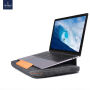 Servietă multifuncţională cu stativ, pentru MacBook până la 16" - gri