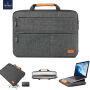 Servietă multifuncţională cu stativ, pentru MacBook Pro 13" / Air 13" - gri
