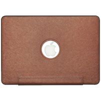 Husă din piele pentru MacBook Pro 16" (A2485) - maro