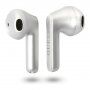Căști wireless Guess True Wireless Triangle Logo pentru Dispozitive Apple - argintiu