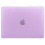 Husă transparentă mată pentru MacBook Air 13" (A1932 / A2179 / A2337) - violet