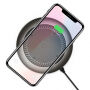 Încărcător wireless BASEUS, cu aerisire, pentru iPhone - negru