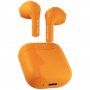 Happy Plugs Joy căști wireless pentru Dispozitive Apple - portocaliu