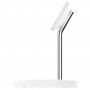 BELKIN BOOST CHARGE PRO 2în1 stand de încărcare 15W cu MagSafe pentru iPhone / Airpods - alb