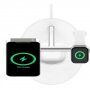 BELKIN BOOST CHARGE PRO 3în1 stație de încărcare 15W cu MagSafe - alb