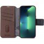 Decoded Detachable Wallet 2în1 husă detașabilă flip pentru iPhone 14 - maro