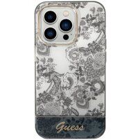 Guess Toile De Jouy husă pentru iPhone 14 Pro Max - gri