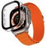 PanzerGlass™ Full Protection carcasă cu sticlă securizată pentru Apple Watch Ultra 49mm - transparent