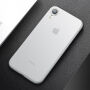 Carcasă ultra subţire CAFELE, pentru iPhone XR - alb