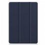 Husă din piele PU, cu funcție de adormire, pentru iPad 10,2" (2019-2021) - albastru închis