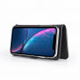 Husă detaşabilă 2 în 1, pentru iPhone pentru iPhone XR - negru