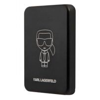 Karl Lagerfeld MagSafe încărcător fără fir powerbanka cu port USB-C - 3 000 mAh - negru
