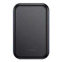 Usams MagSafe powerbank magnetic fără fir cu port USB-C - 10 000 mAh - negru