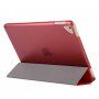 Carcasă din mătase cu funcție de adormire pentru iPad 10,2" (2019-2021) / Air 3 (2019) / Pro 10,5" - roșu