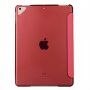 Carcasă din mătase cu funcție de adormire pentru iPad 10,2" (2019-2021) / Air 3 (2019) / Pro 10,5" - roșu
