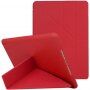 Husă cu stativ origami, pentru iPad 10,2" (2019-2021) - roșu