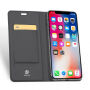 Husă flip DUX DUCIS, pentru iPhone XR - gri