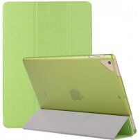 Carcasă din mătase cu funcție de adormire pentru iPad 10,2" (2019-2021) / Air 3 (2019) / Pro 10,5" - verde