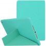 Husă cu stativ origami, pentru iPad 10,2" (2019-2021) - turcoaz