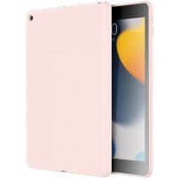 MUTURAL husa din silicon mat pentru iPad 10,2" (2019-2021) - roz