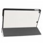 Husă din piele PU, cu funcție de adormire, pentru iPad 10,2" (2019-2021) - alb