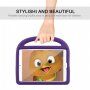 Husă din spumă, cu stativ, pentru copii, pentru iPad 10,2" (2019-2021) - violet