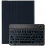 Husă cu tastatură iluminare pentru iPad 10,2" (2019-2021) / Air 3 (2019) / Pro 10,5" - albastru închis