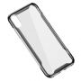 Carcasă transparentă BASEUS Armor, cu ramă, pentru iPhone XR - negru