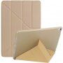 Husă cu stativ origami, pentru iPad Air 3 (2019) / Pro 10,5" - auriu