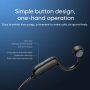 JOYROOM JR-X2 Bone Conduction căști wireless sport pentru Dispozitive Apple - negru