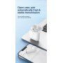 JOYROOM JR-T03S Air căști wireless cu încărcare wireless pentru Dispozitive Apple - alb