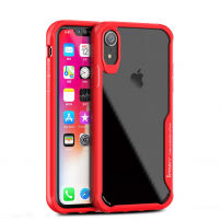 Carcasă hibridă IPAKY, pentru iPhone XR - roşu