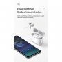 JOYROOM JR-T03S Pro căști wireless cu încărcare wireless, pentru dispozitive Apple - alb